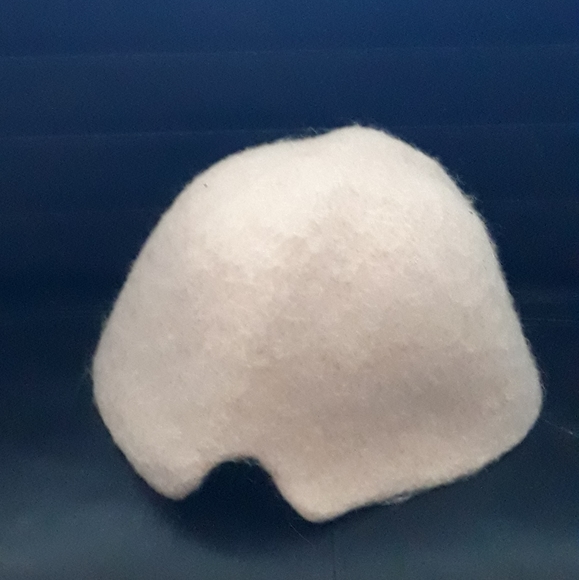 Vintage Blush Pink Cloche Hat / Women's Felt Bucket Hat - Picture 11 of 11